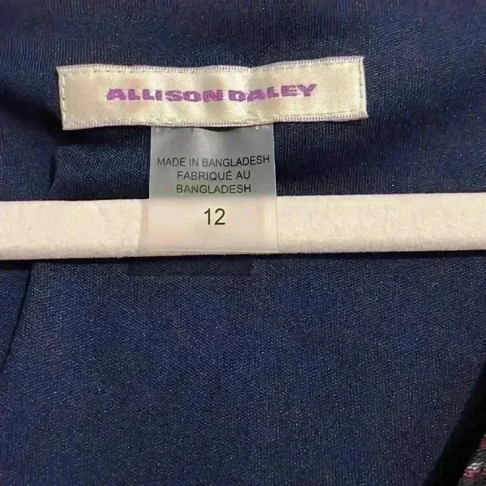 Allison Daley Women’s Size 12 Multi-colored  Slip Dress Comfy - Picture 6 of 6